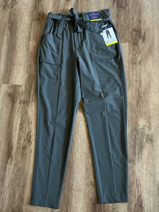 Modern Ambition Pants - Modern Ambition Size S Womens Pants Tie-Front Pockets Elastic Waist Burnt Olive